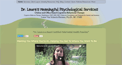 Desktop Screenshot of meaningfulpsychservices.com